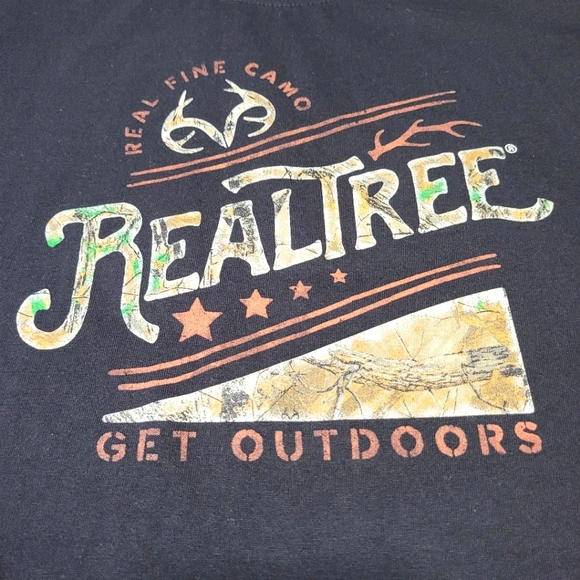 Men's Realtree Black Long Sleeve Shirt NWOT - Picture 2 of 3